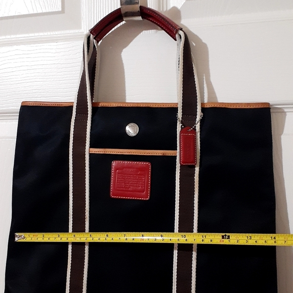 Coach Black and Brown Tote Bag - Picture 4 of 14